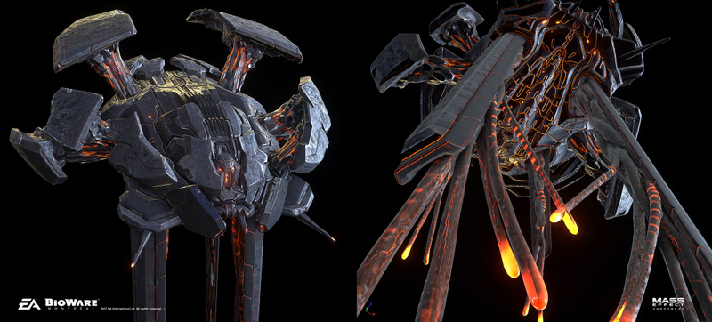 Illustration for article titled Some Aliens From Mass Effect: AndromedaÂ